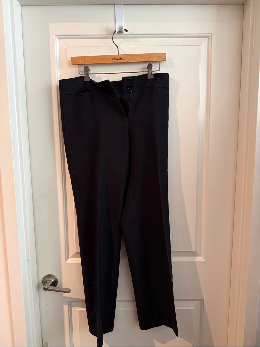 Vintage Moda International Black Women's Dress Pants